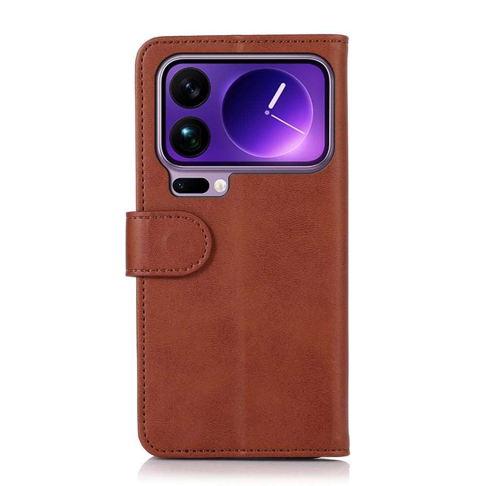 For Xiaomi 17 Pro Cow Texture Leather Phone Case(Brown)