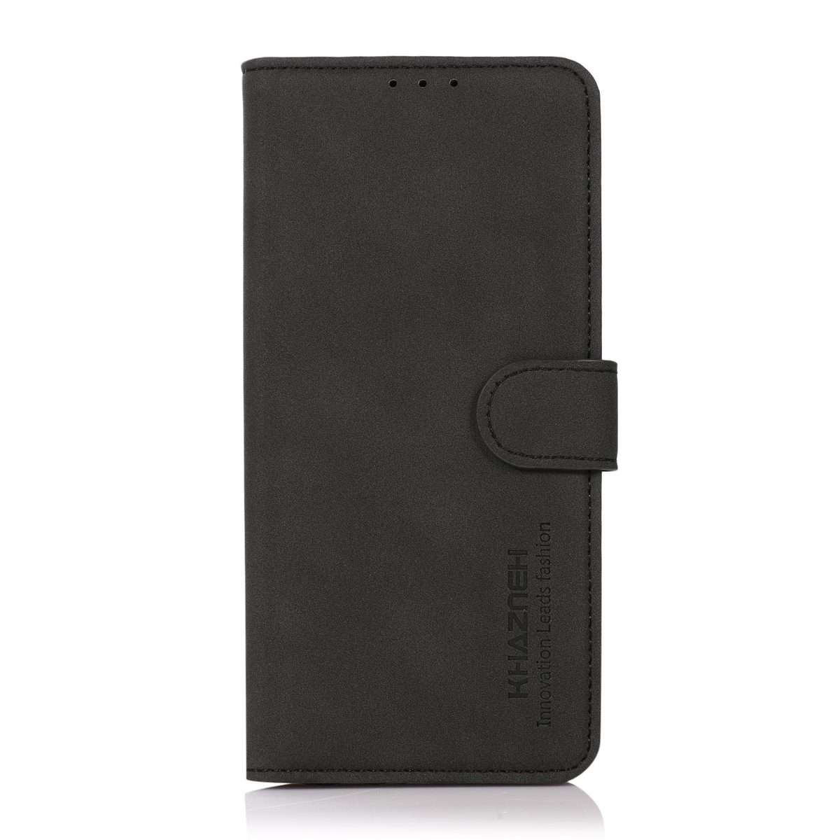 For Xiaomi 17 Pro Max KHAZNEH Matte Texture Leather Phone Case(Black)