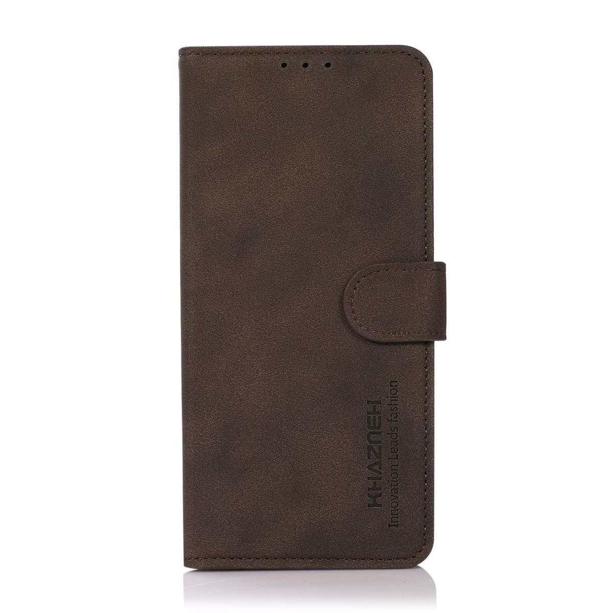 For Xiaomi 17 Pro Max KHAZNEH Matte Texture Leather Phone Case(Brown)