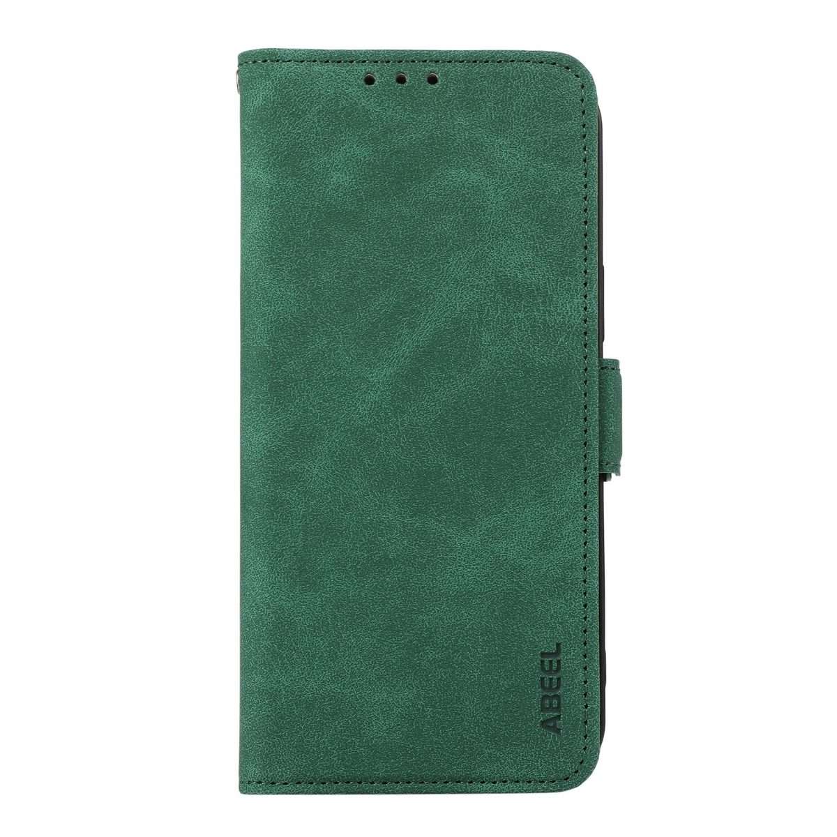 For Xiaomi 17 Pro ABEEL Frosted Magnetic RFID Leather Phone Case(Green)