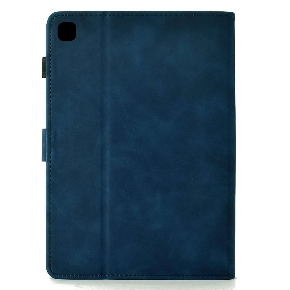 For Samsung Galaxy Tab A 10.1 2019 T510 Cats Embossed Leather Tablet Case(Dark Blue)