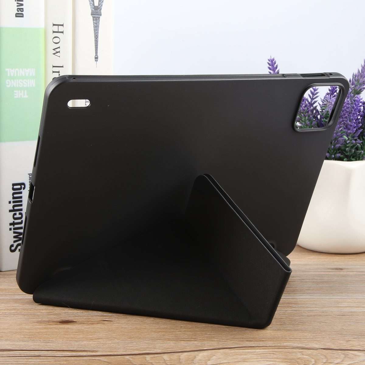 For Xiaomi Pad 7 / 7 Pro Deformation Silicone Leather Tablet Case(Black)