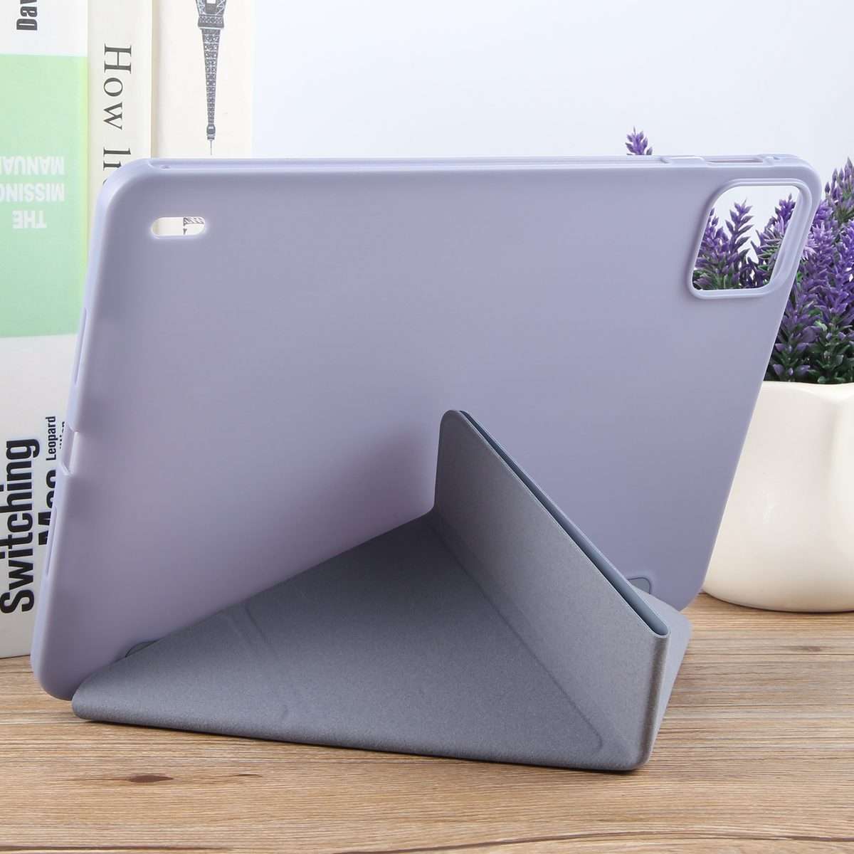 For Xiaomi Pad 7 / 7 Pro Deformation Silicone Leather Tablet Case(Lavender)