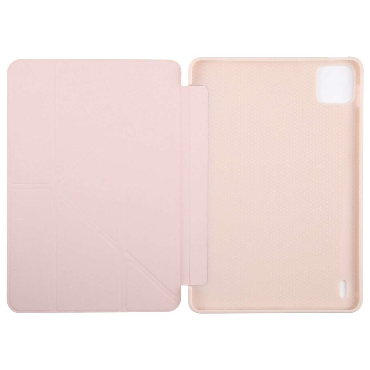 For Xiaomi Pad 7 / 7 Pro Deformation Silicone Leather Tablet Case(Rose Gold)
