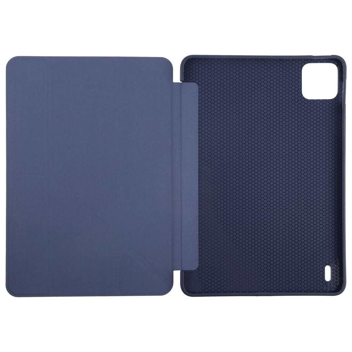 For Xiaomi Pad 7 / 7 Pro Deformation Silicone Leather Tablet Case(Dark Blue)