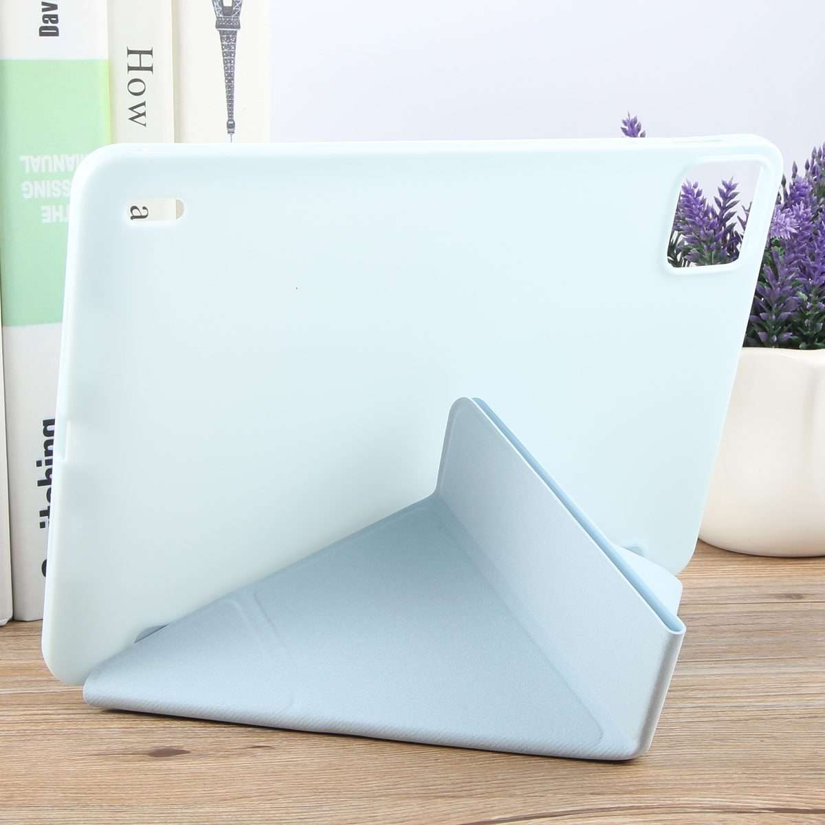 For Xiaomi Pad 7 / 7 Pro Deformation Silicone Leather Tablet Case(Sky Blue)