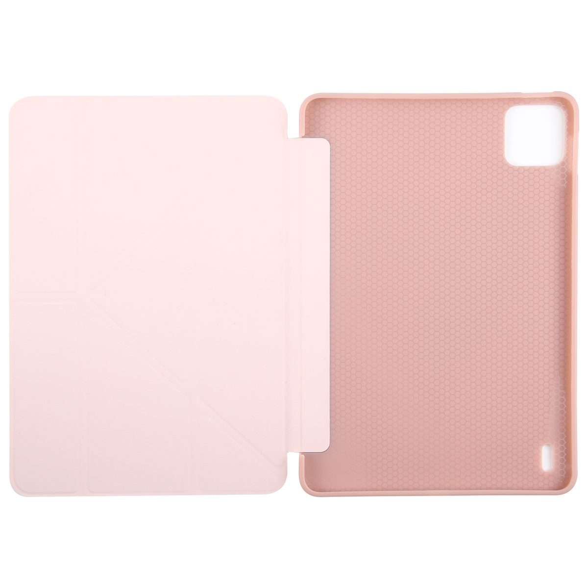 For Xiaomi Pad 7 / 7 Pro Deformation Silicone Leather Tablet Case(Pink)