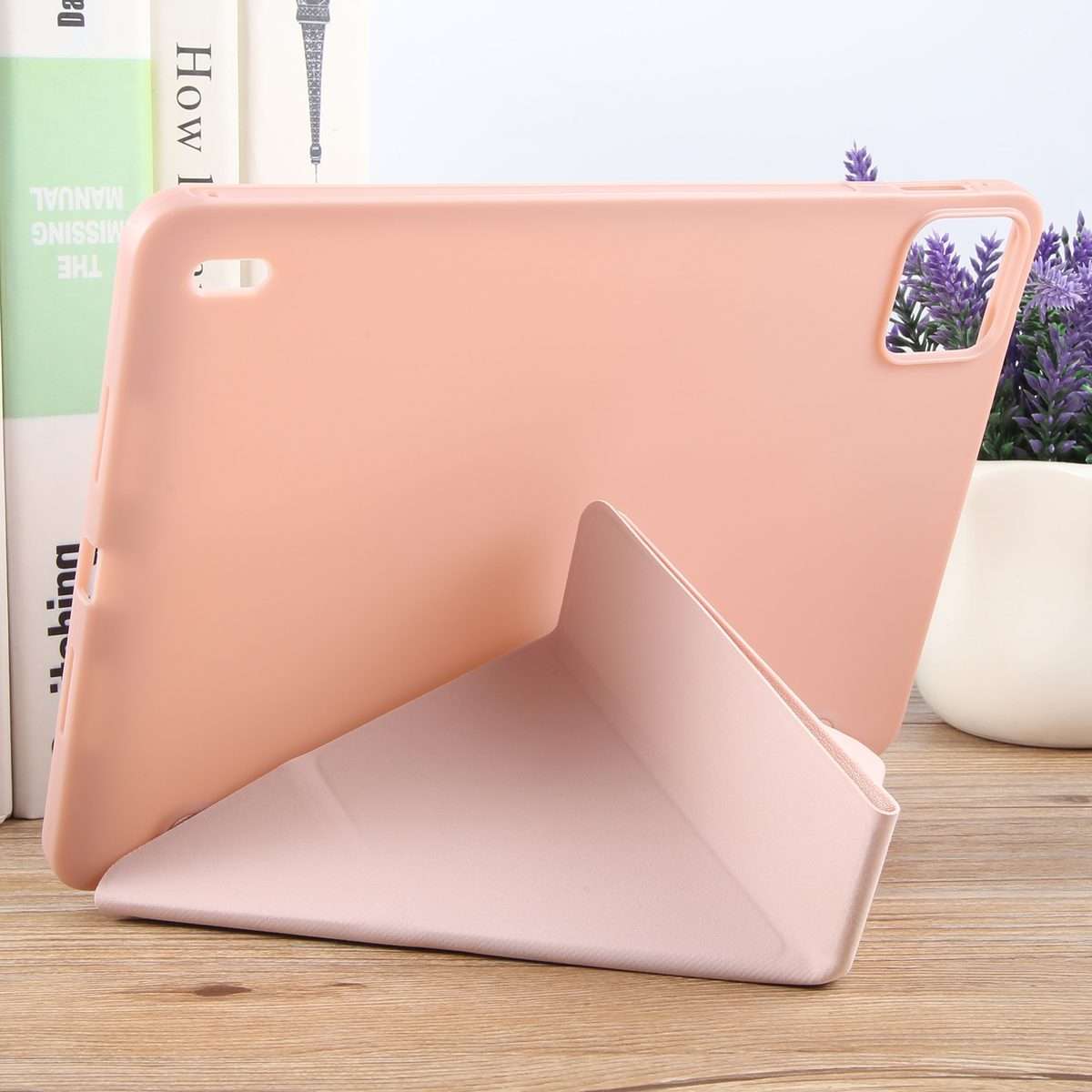 For Xiaomi Pad 7 / 7 Pro Deformation Silicone Leather Tablet Case(Pink)