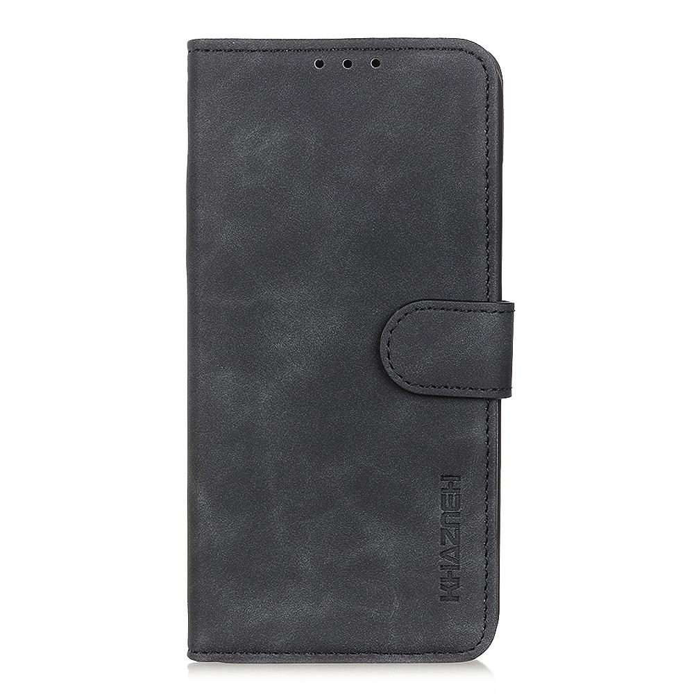For Xiaomi 17 Pro KHAZNEH Retro Texture Flip Leather Phone Case(Black)