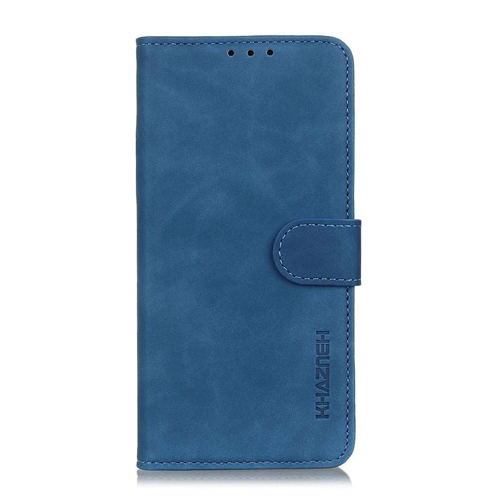 For Xiaomi 17 Pro KHAZNEH Retro Texture Flip Leather Phone Case(Blue)