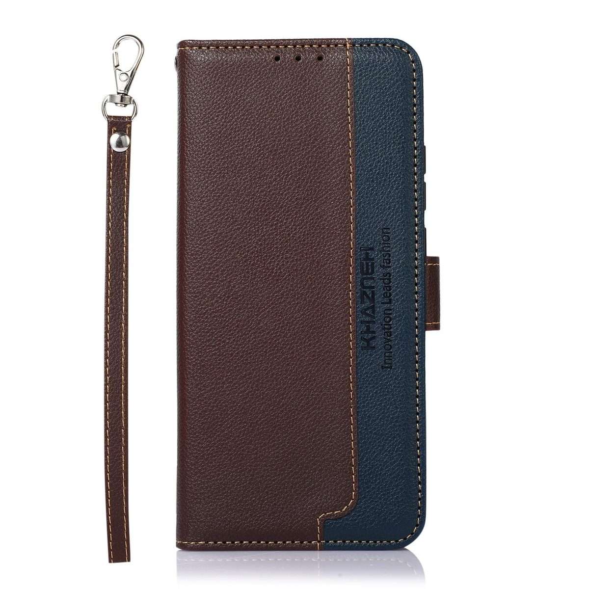 For Xiaomi 17 Pro KHAZNEH Litchi Texture Leather RFID Phone Case(Brown)