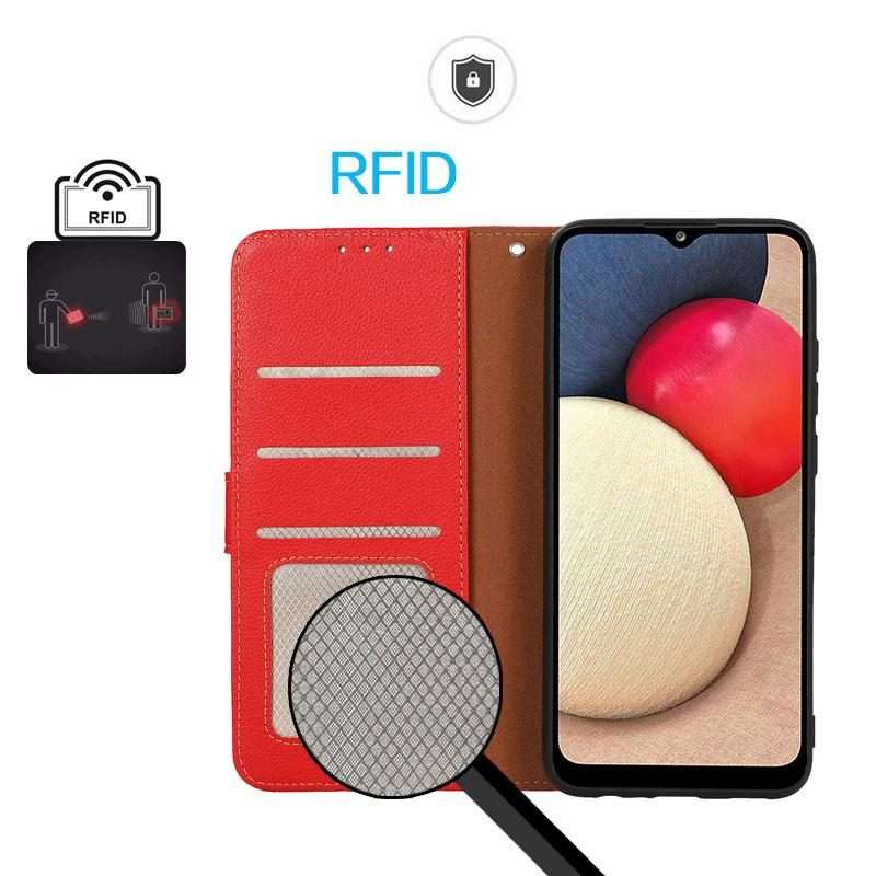 For Xiaomi 17 Pro Max KHAZNEH Litchi Texture Leather RFID Phone Case(Red)