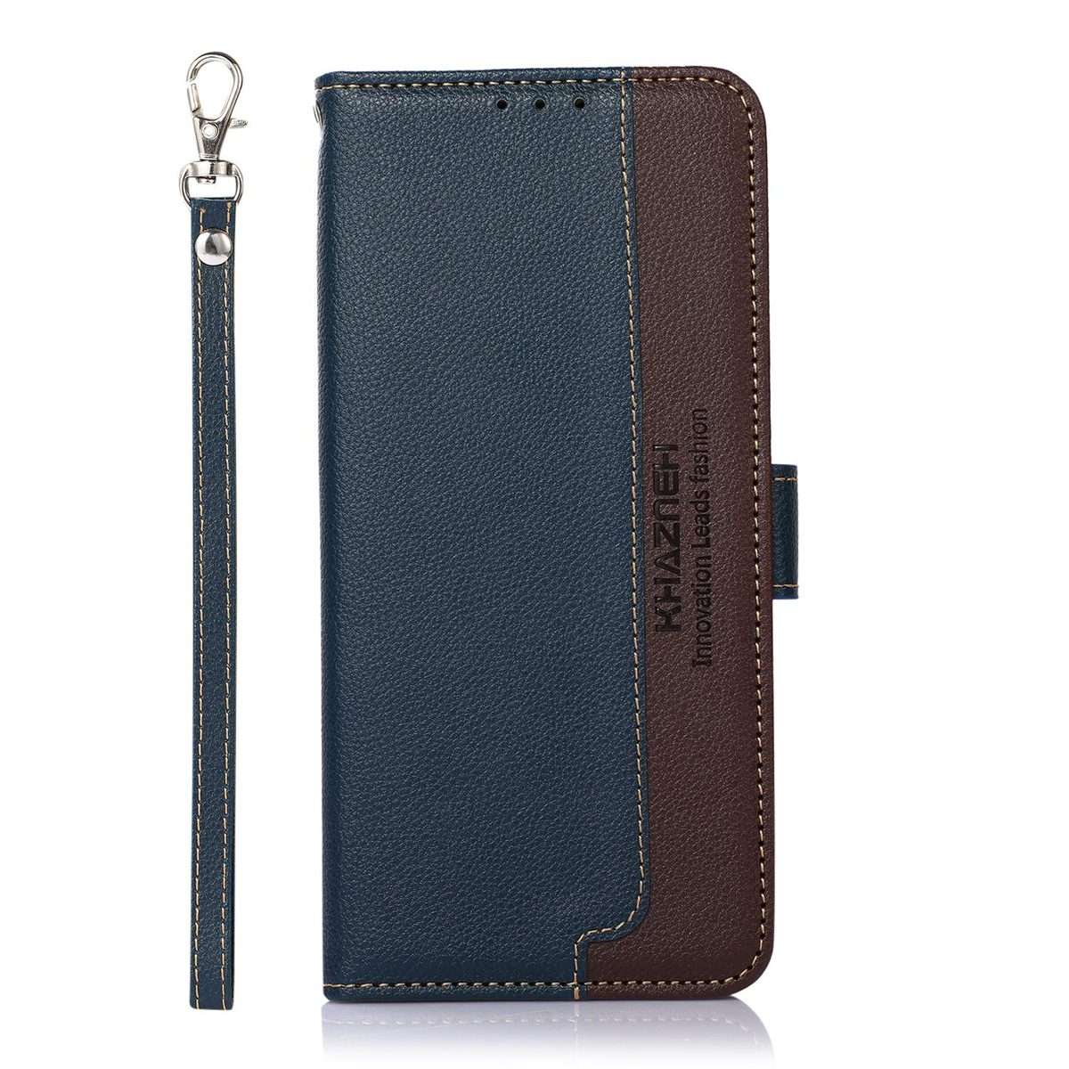 For Xiaomi 17 Pro Max KHAZNEH Litchi Texture Leather RFID Phone Case(Blue)