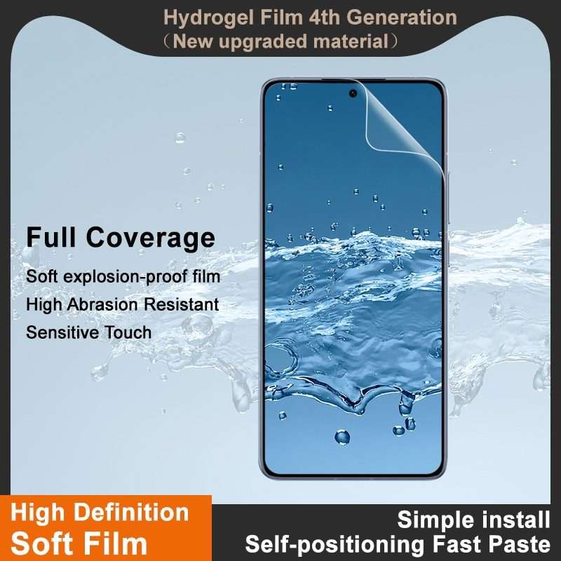 For Xiaomi 14T 5G / 14T Pro 5G imak 4th Generation Full Coverage Screen Hydrogel Film Protector