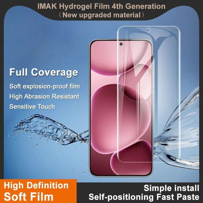 For Xiaomi 15T 5G / 15T Pro imak 4th Generation Full Coverage Screen Hydrogel Film Protector