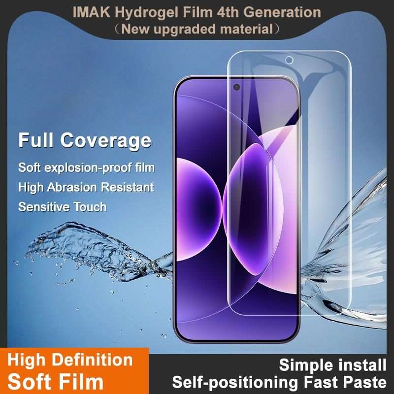 For Xiaomi 17 Pro Max imak 4th Generation Full Coverage Screen Hydrogel Film Protector