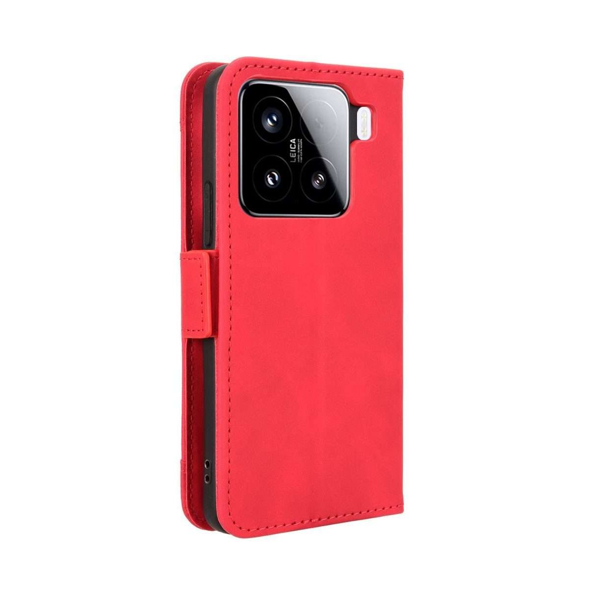 For Xiaomi 15 Pro Skin Feel Calf Texture Card Slots Leather Phone Case(Red)