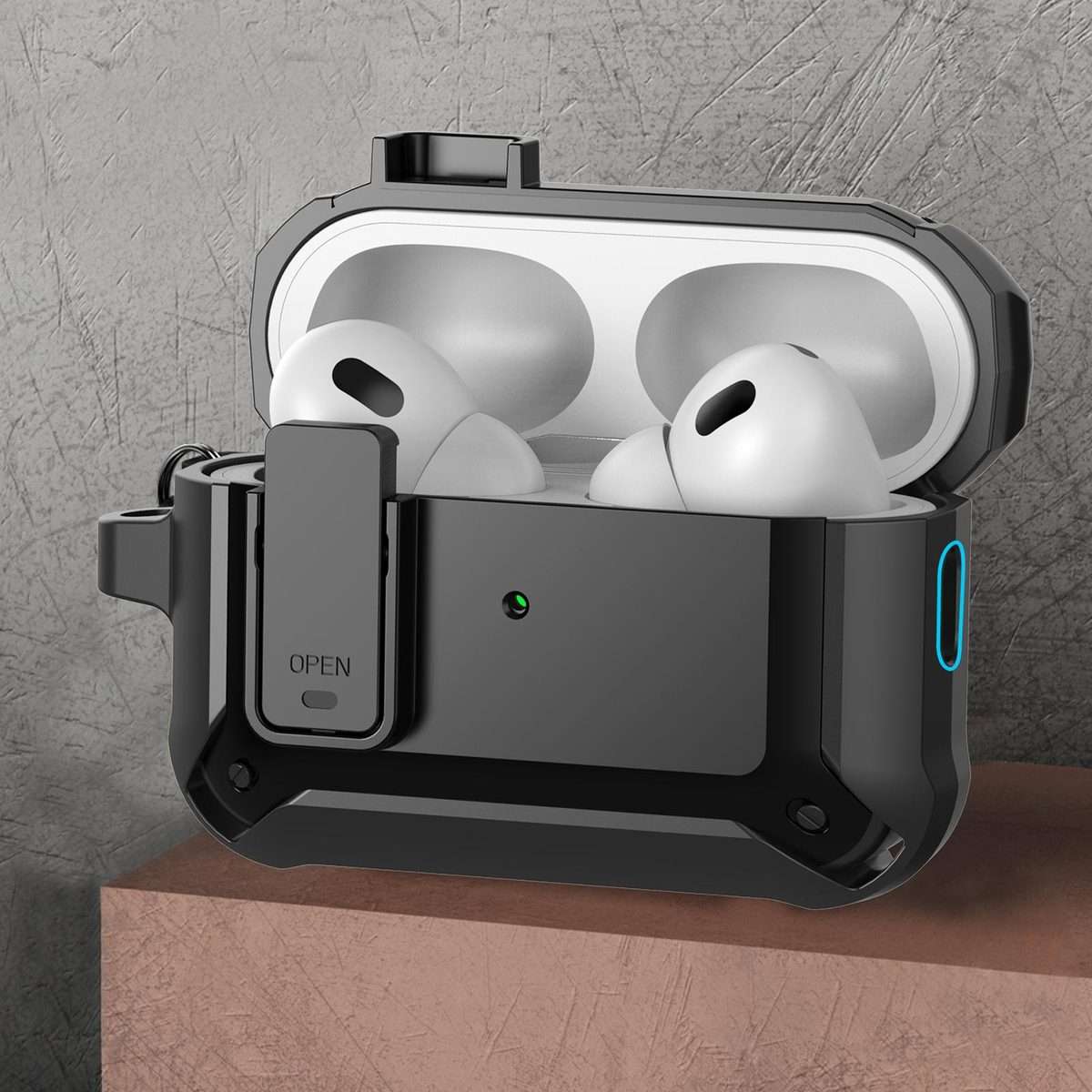 For AirPods Pro 3 Bumblebee Bluetooth Earphone Silicone Protective Cover(Black)