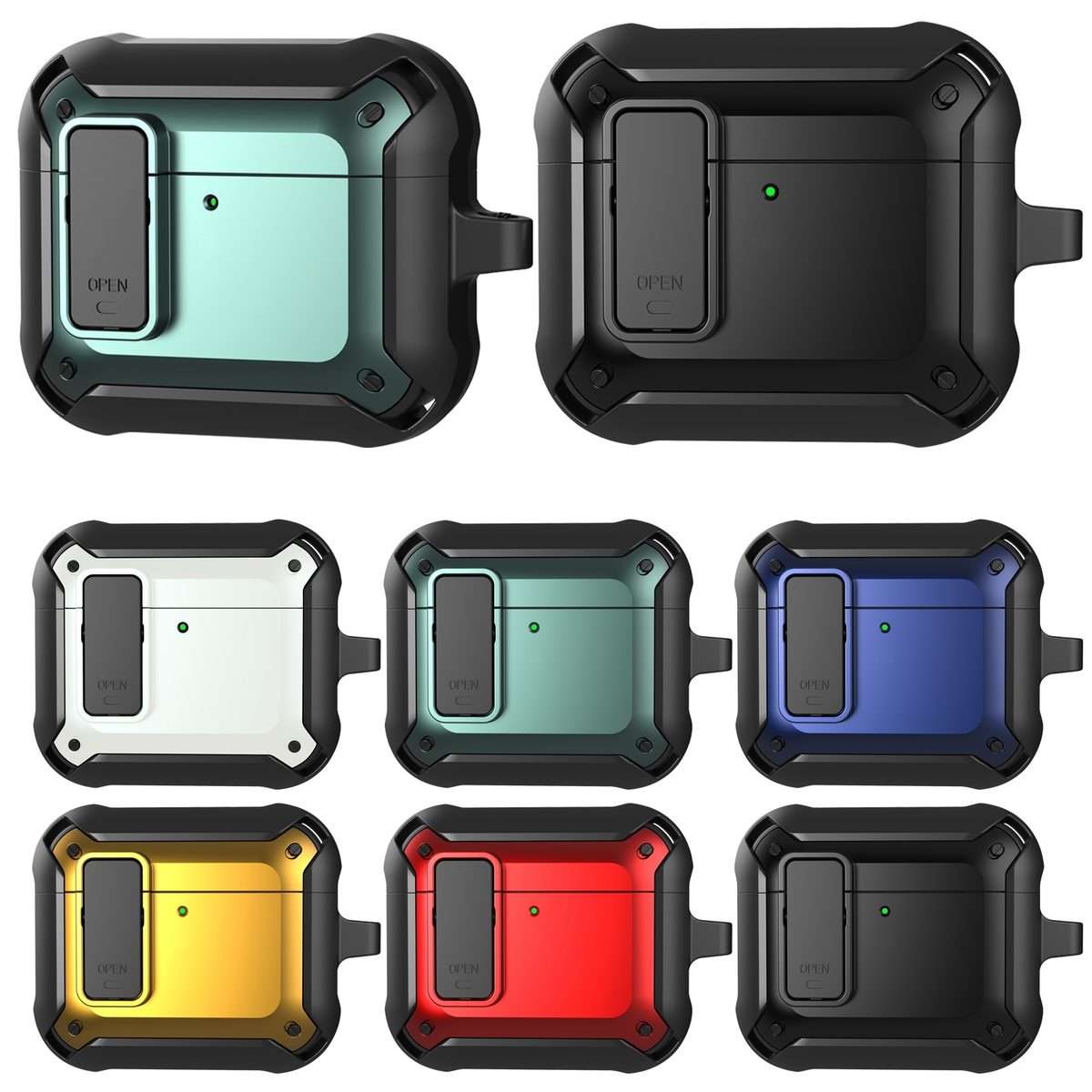 For AirPods Pro 3 Bumblebee Bluetooth Earphone Silicone Protective Cover(Black)