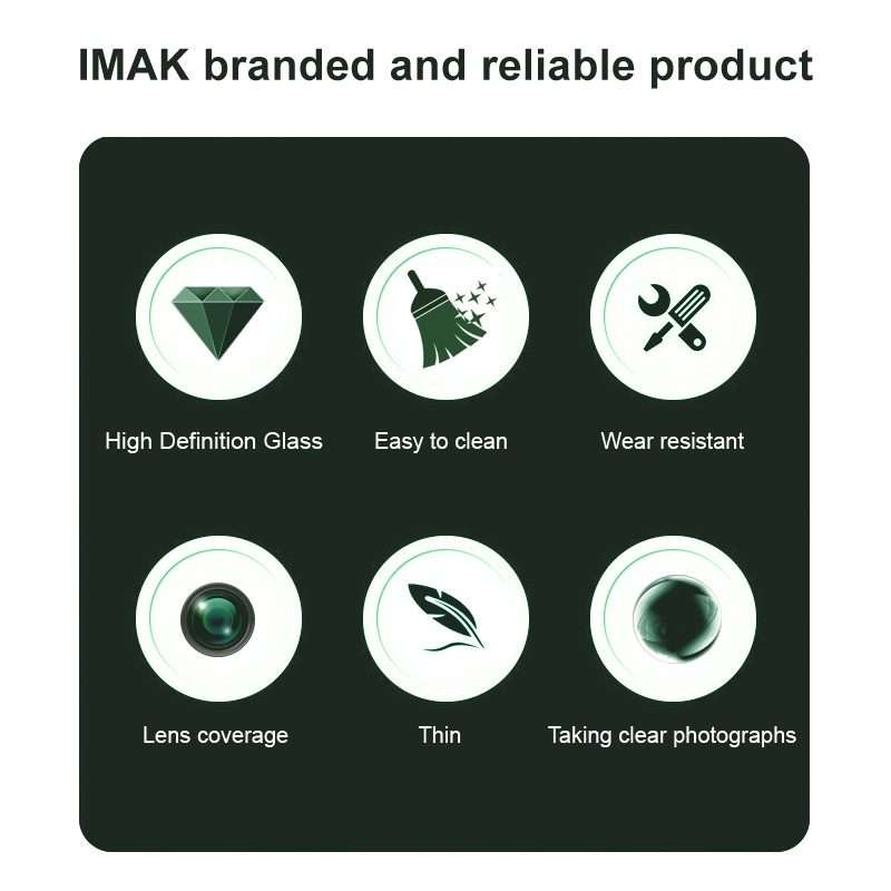 For Huawei nova 13 Pro imak Rear Camera Lens Glass Film Black Version