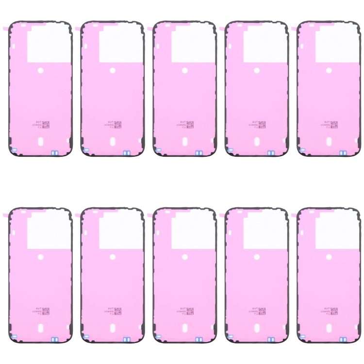For iPhone 16 Pro 10pcs Back Housing Cover Adhesive