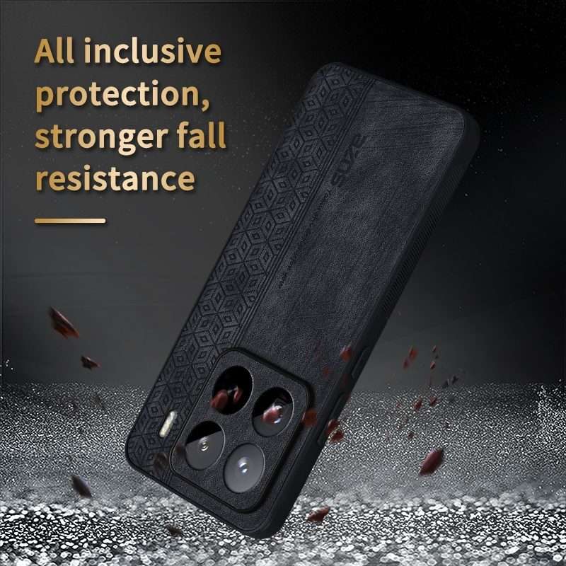 For Xiaomi 15 Pro AZNS 3D Embossed Skin Feel Phone Case(Dark Green)