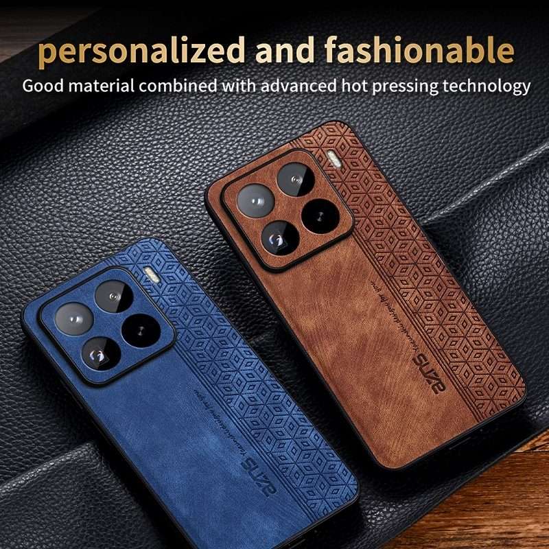 For Xiaomi 15 Pro AZNS 3D Embossed Skin Feel Phone Case(Purple)