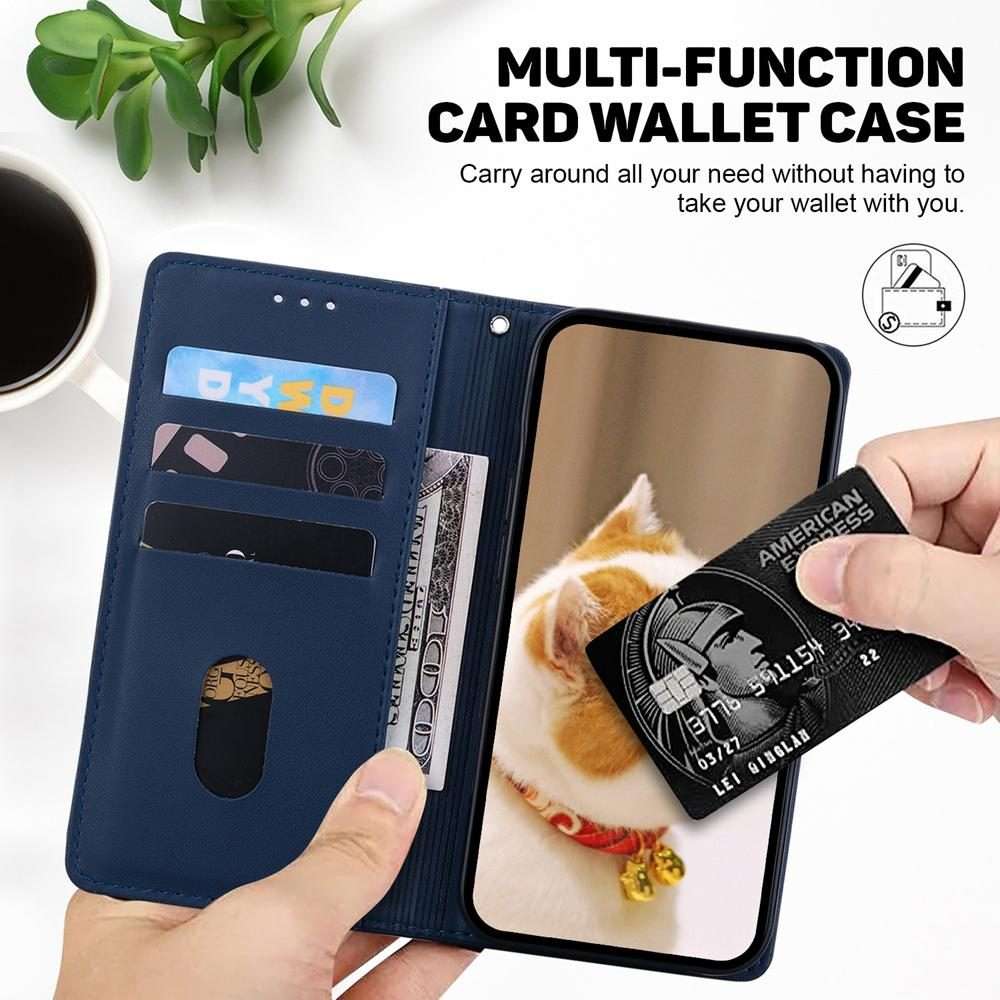 For Infinix Note 50 Pro+ Cute Cats RFID Leather Phone Case(Blue)