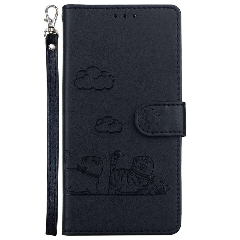 For Infinix Note 50 Pro+ Cute Cats RFID Leather Phone Case(Black)