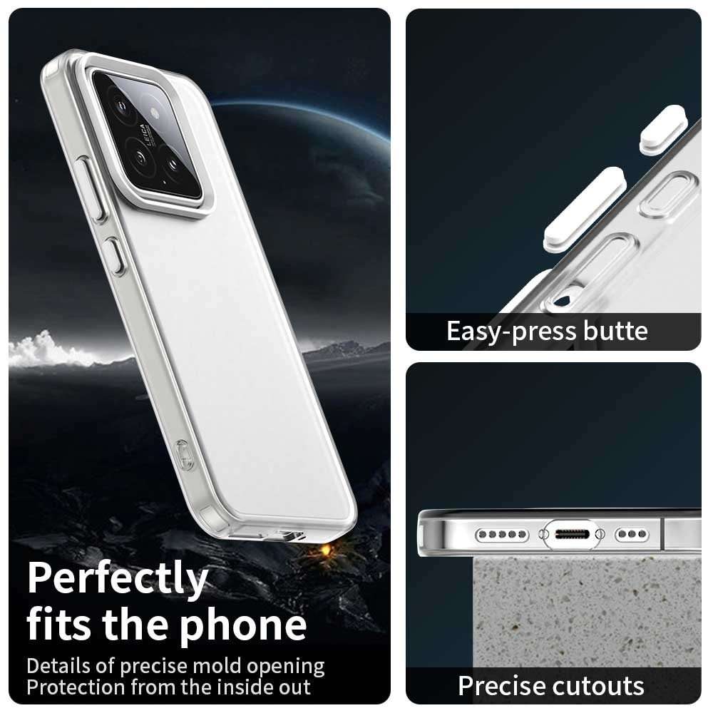 For Xiaomi 15 Pro Candy PC Hybrid TPU Shockproof Phone Case(White)