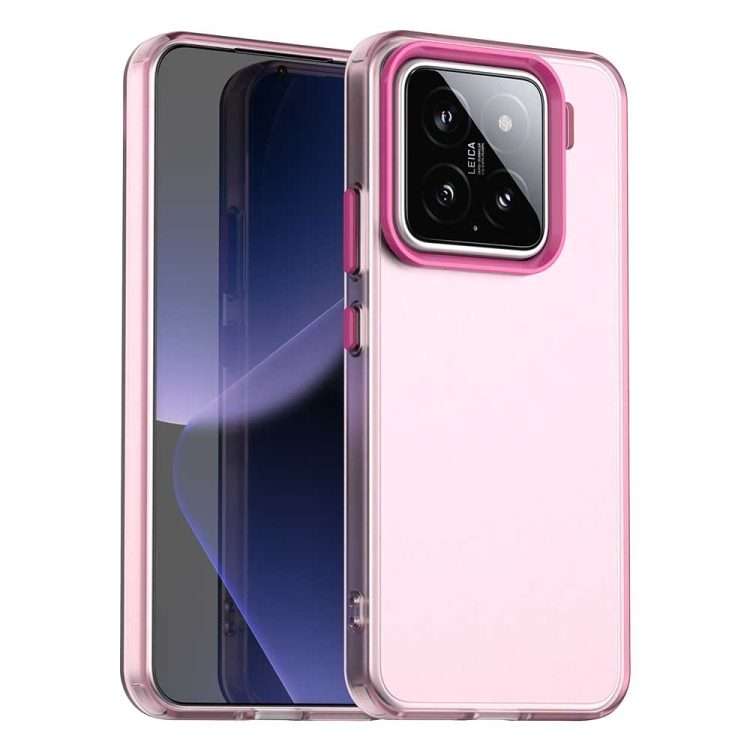 For Xiaomi 15 Pro Candy PC Hybrid TPU Shockproof Phone Case(Red)