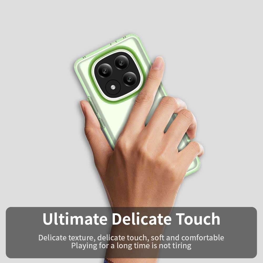 For Redmi Note 14 Pro+ 5G Candy PC Hybrid TPU Shockproof Phone Case(Green)