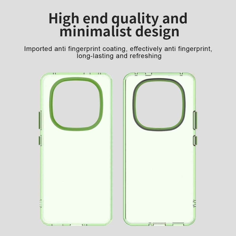 For Redmi Note 14 Pro+ 5G Candy PC Hybrid TPU Shockproof Phone Case(Green)