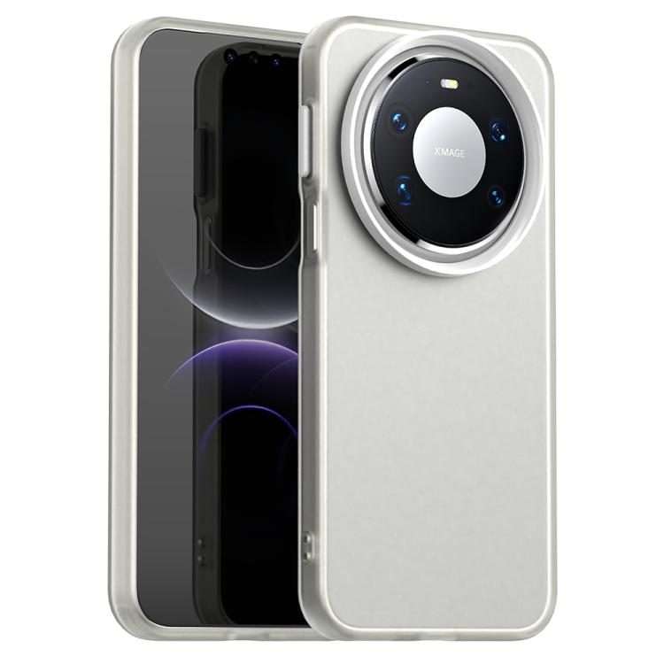For Huawei Mate 80 Pro Candy PC Hybrid TPU Shockproof Phone Case(White)