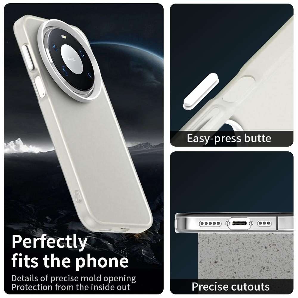 For Huawei Mate 80 Pro Candy PC Hybrid TPU Shockproof Phone Case(White)