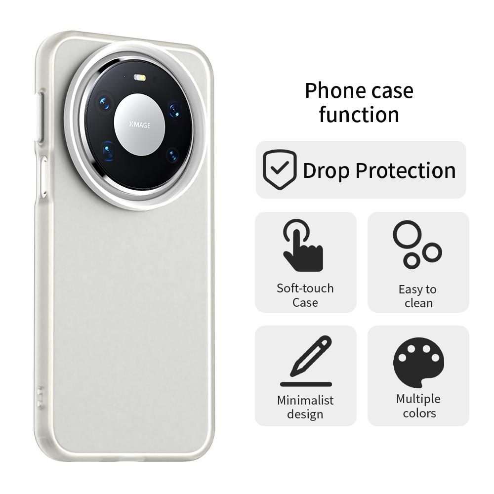 For Huawei Mate 80 Pro Candy PC Hybrid TPU Shockproof Phone Case(White)