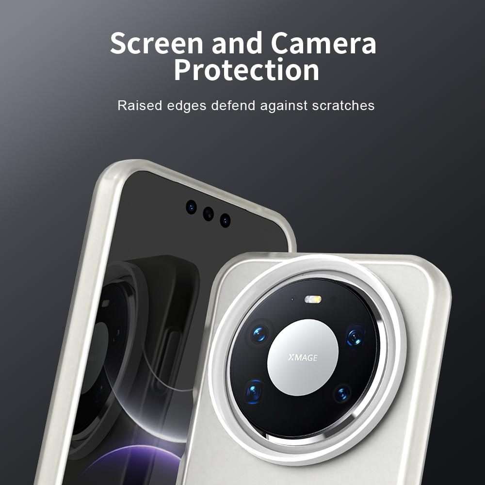 For Huawei Mate 80 Pro Candy PC Hybrid TPU Shockproof Phone Case(White)