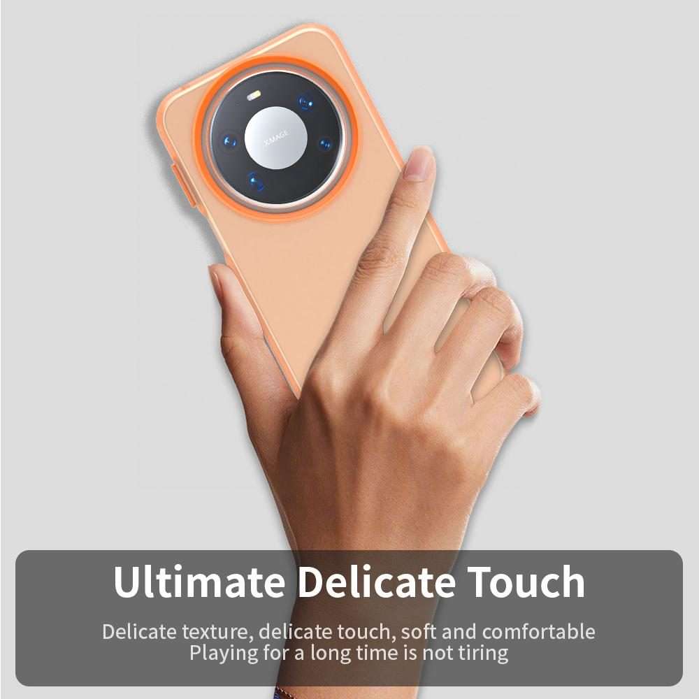 For Huawei Mate 80 Pro Candy PC Hybrid TPU Shockproof Phone Case(Orange)