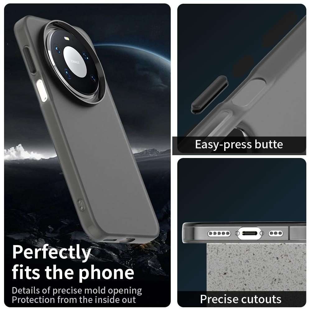 For Huawei Mate 80 Pro Candy PC Hybrid TPU Shockproof Phone Case(Black)