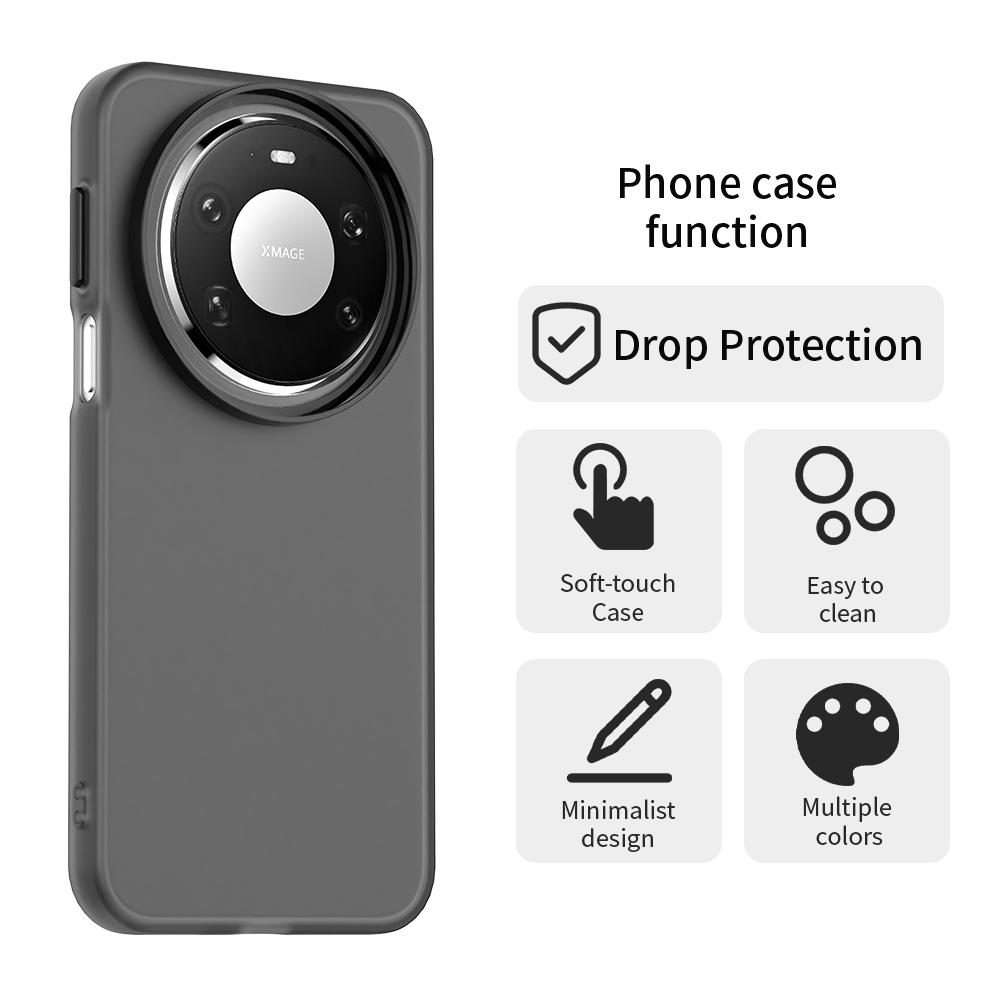 For Huawei Mate 80 Pro Candy PC Hybrid TPU Shockproof Phone Case(Black)