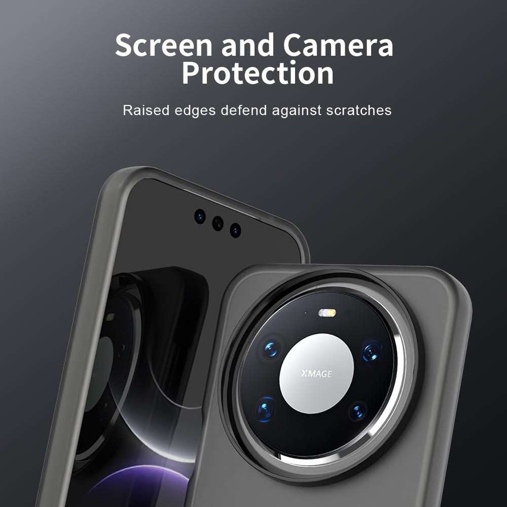 For Huawei Mate 80 Pro Candy PC Hybrid TPU Shockproof Phone Case(Black)