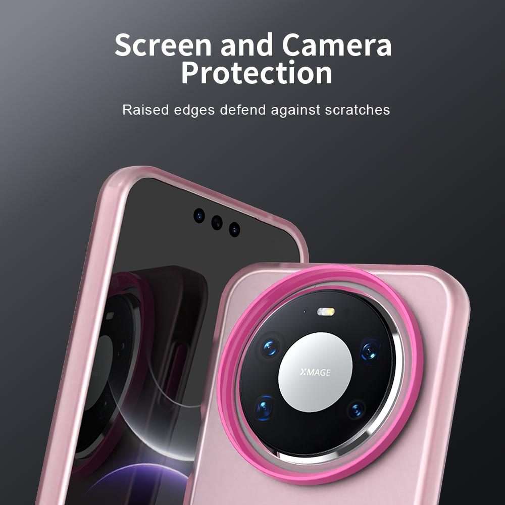 For Huawei Mate 80 Pro Candy PC Hybrid TPU Shockproof Phone Case(Red)