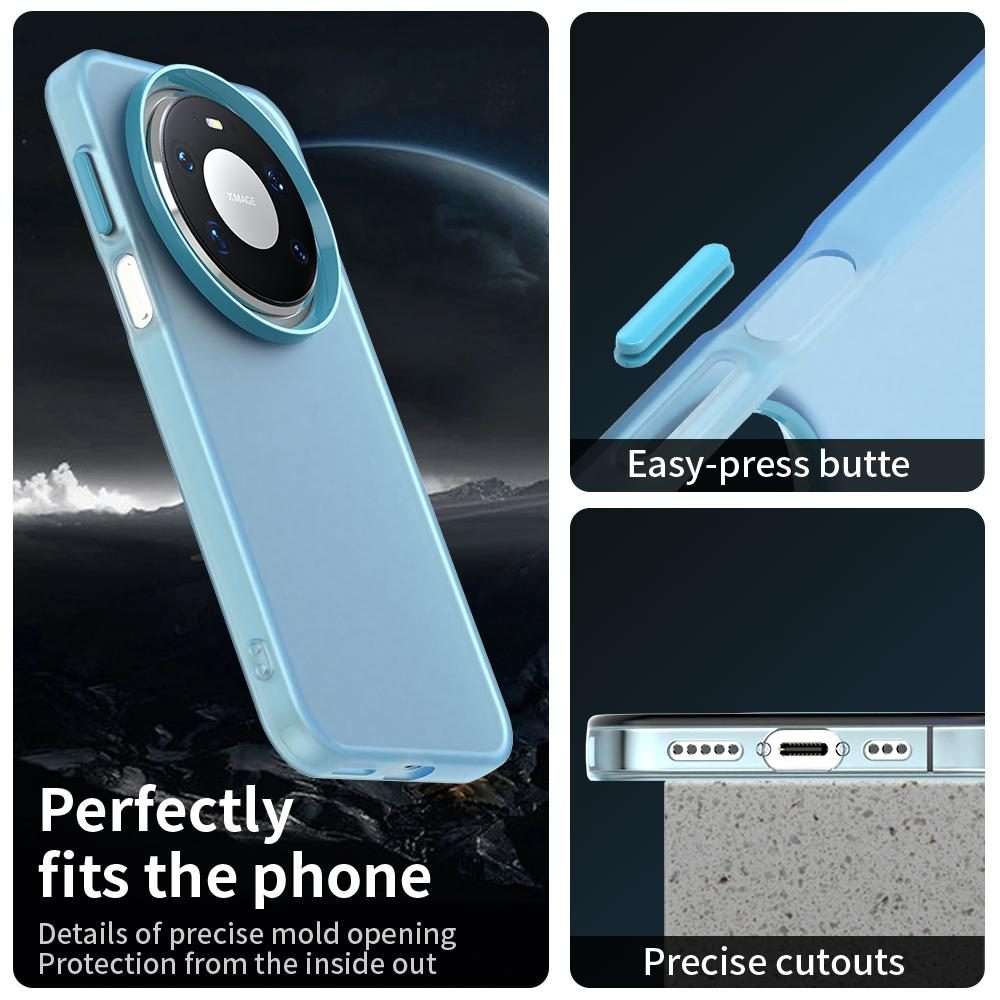 For Huawei Mate 80 Pro Candy PC Hybrid TPU Shockproof Phone Case(Blue)