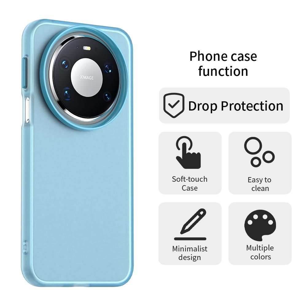 For Huawei Mate 80 Pro Candy PC Hybrid TPU Shockproof Phone Case(Blue)