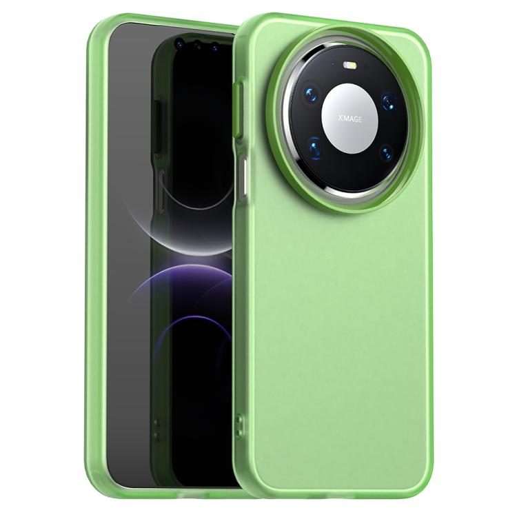 For Huawei Mate 80 Pro Candy PC Hybrid TPU Shockproof Phone Case(Green)