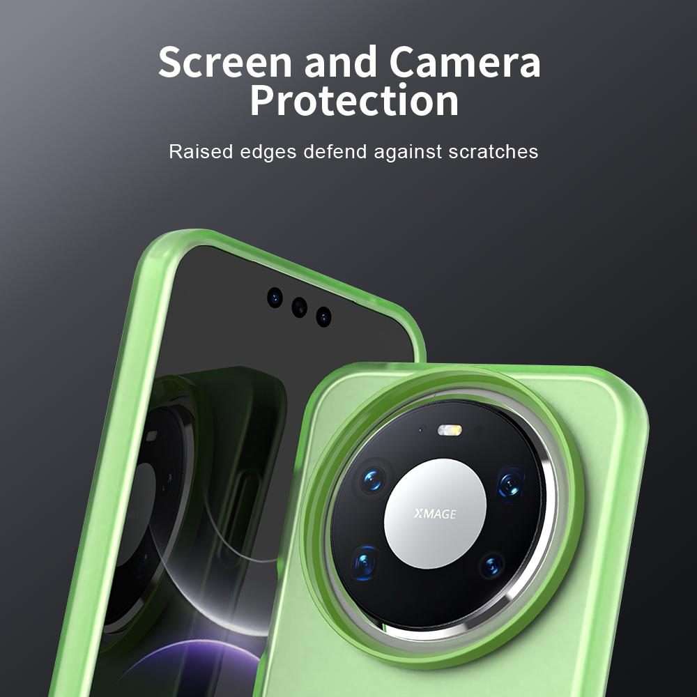 For Huawei Mate 80 Pro Candy PC Hybrid TPU Shockproof Phone Case(Green)