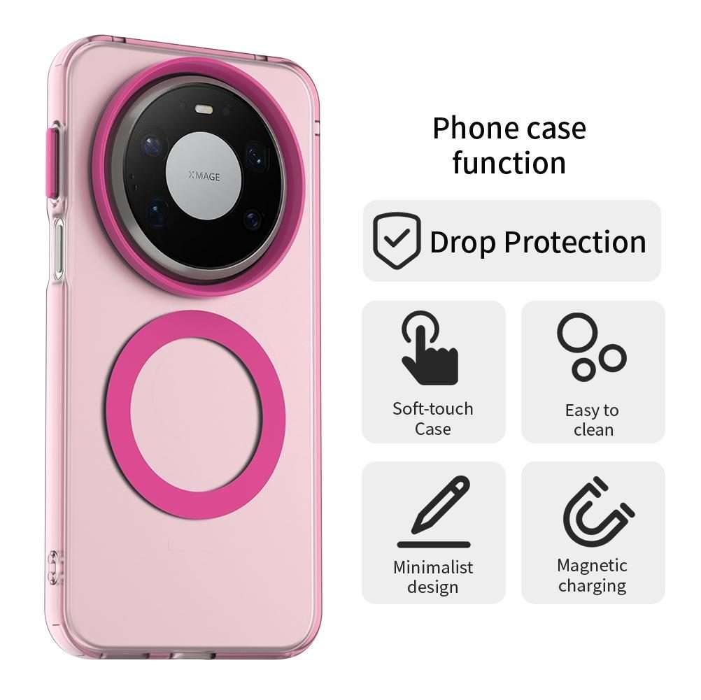 For Huawei Mate 80 Pro Max Candy Magsafe PC Hybrid TPU Phone Case(Red)