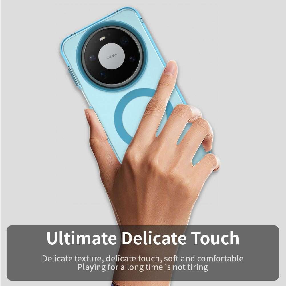 For Huawei Mate 80 Pro Max Candy Magsafe PC Hybrid TPU Phone Case(Blue)