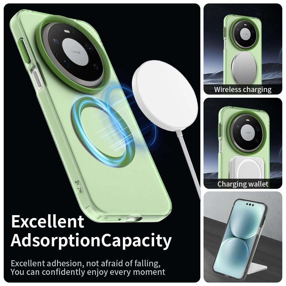 For Huawei Mate 80 Pro Max Candy Magsafe PC Hybrid TPU Phone Case(Green)