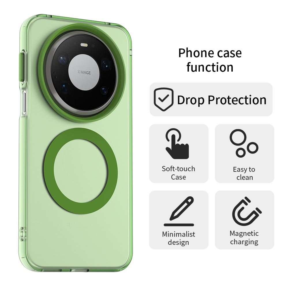 For Huawei Mate 80 Pro Max Candy Magsafe PC Hybrid TPU Phone Case(Green)